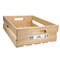 Good Wood By Leisure Arts Wooden Crate, Wood Crate Unfinished, Crates For Display, Crates For Storage, Wooden Unfinished, Pine, 16" X 12.5" X 4.75"